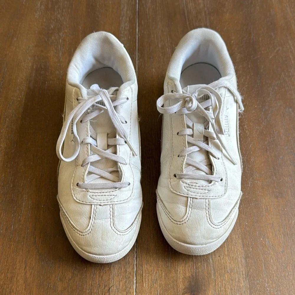 Size 3.5C white puma soft foam Turino L PS sneakers